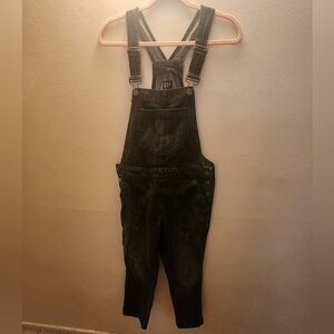 GAP Charcoal Denim Overalls